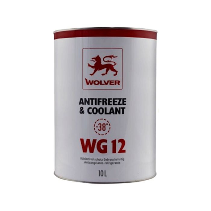 Антифриз Wolver WG12 червоний 10л Фото