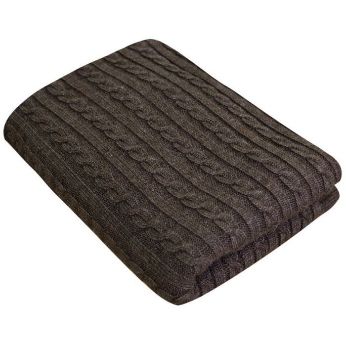 Плед Прованс Soft косы Моко 220х240 см Фото