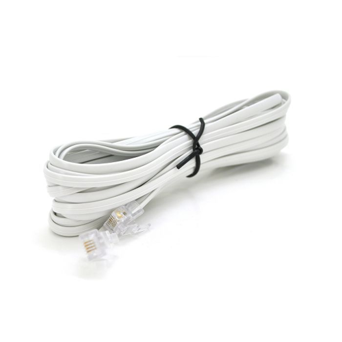 Патч-корд Voltronic телефонний 2м RJ11 (6P4C) Фото