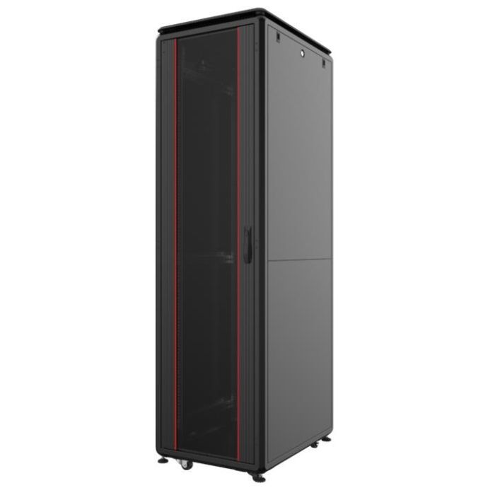 Шкаф напольный Mirsan GTV 19" 32U 600x600, RAL 9005 Фото