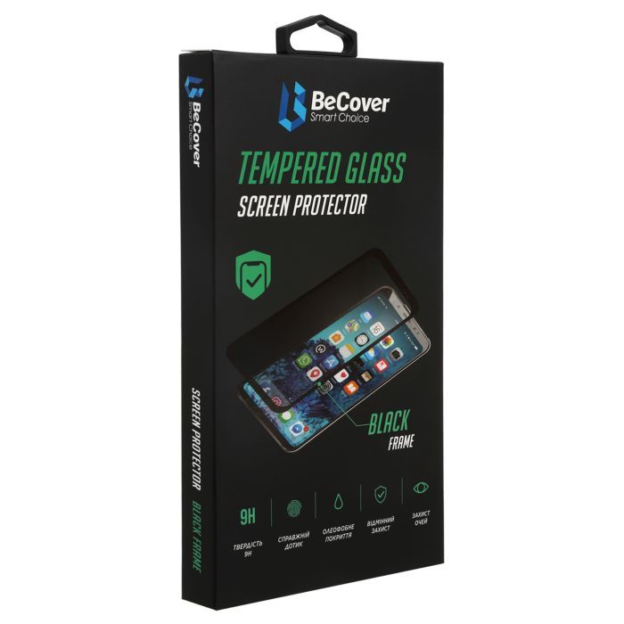 Стекло защитное BeCover Google Pixel 6 Black Фото