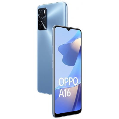 Мобильный телефон Oppo A16 3/32GB Pearl Blue Фото 8