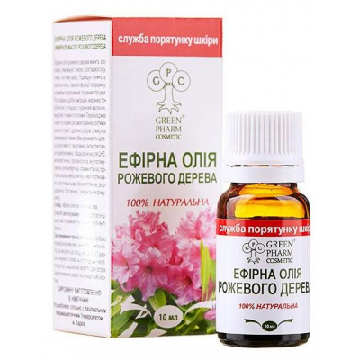 Эфирное масло ГРІН ФАРМ КОСМЕТИК Масло эфирное розового дерева 10 мл Фото