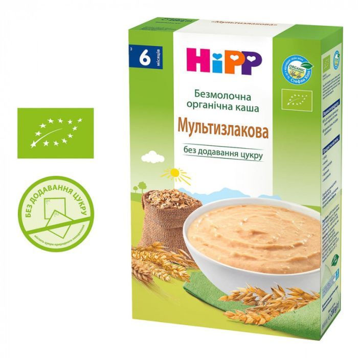 Детская каша HiPP Мультизлаковая 200 г Фото