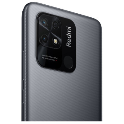 Мобильный телефон Xiaomi Redmi 10C 4/64GB Graphite Gray Фото 3