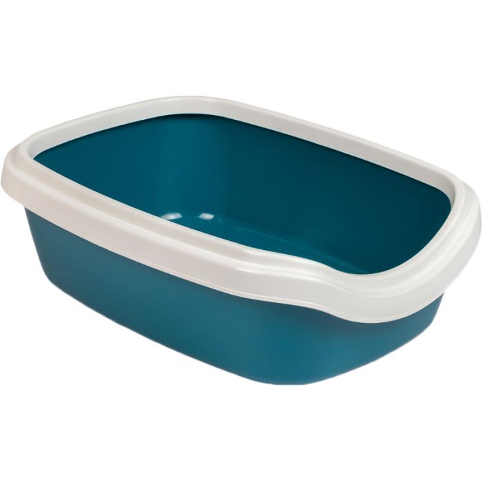 Туалет для кошек Природа Comfort М (ультрамарин) Фото