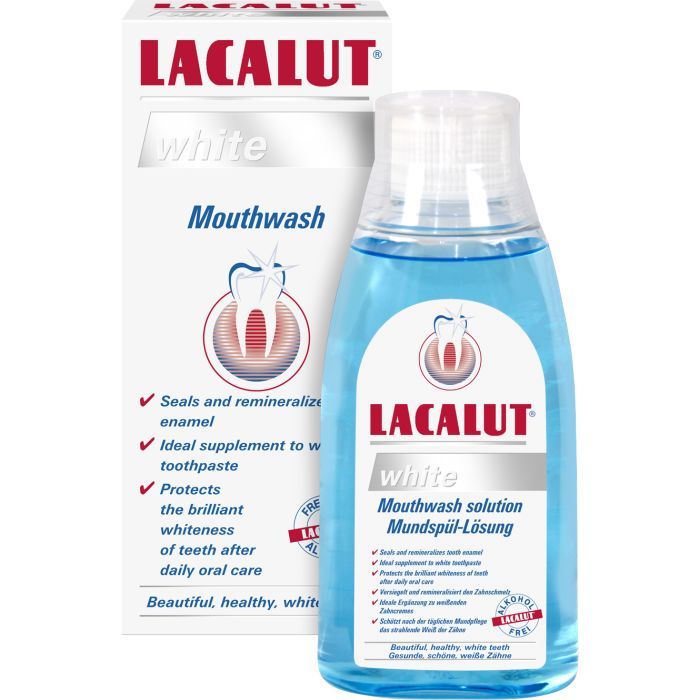 Ополаскиватель для полости рта Lacalut white 300 мл Фото