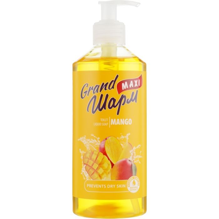 Жидкое мыло Grand Шарм Манго 500 мл Фото