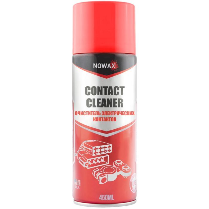 Автомобильный очиститель NOWAX Contact cleaner, 450 мл Фото