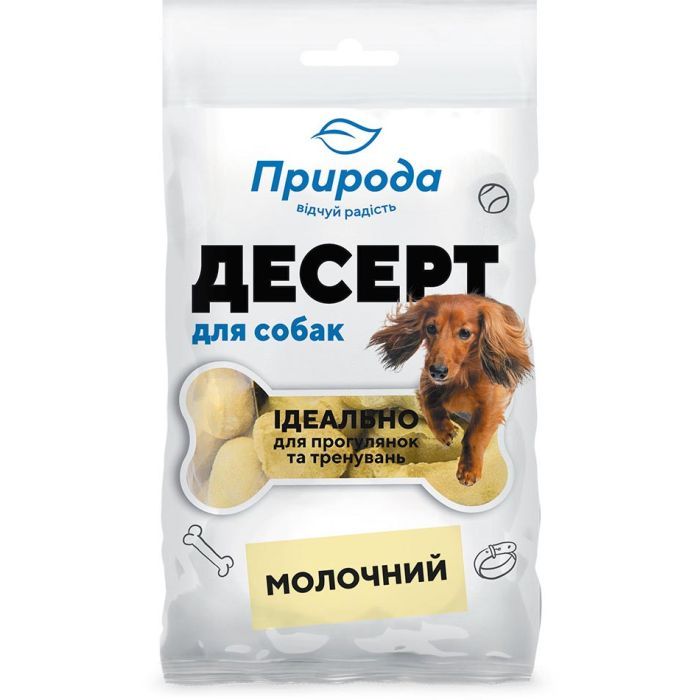 Лакомство для собак Природа Молочный 100 г Фото
