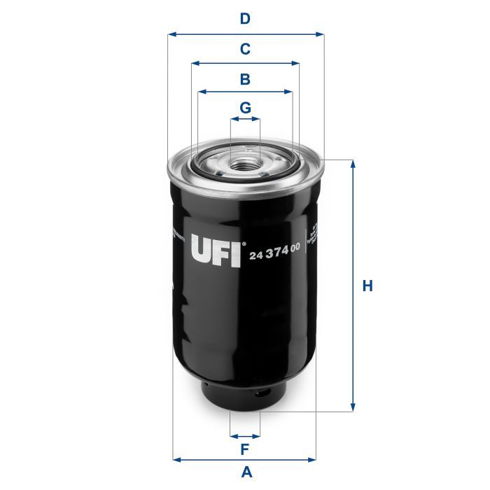 Фильтр топливный UFI 24.374.00 Фото