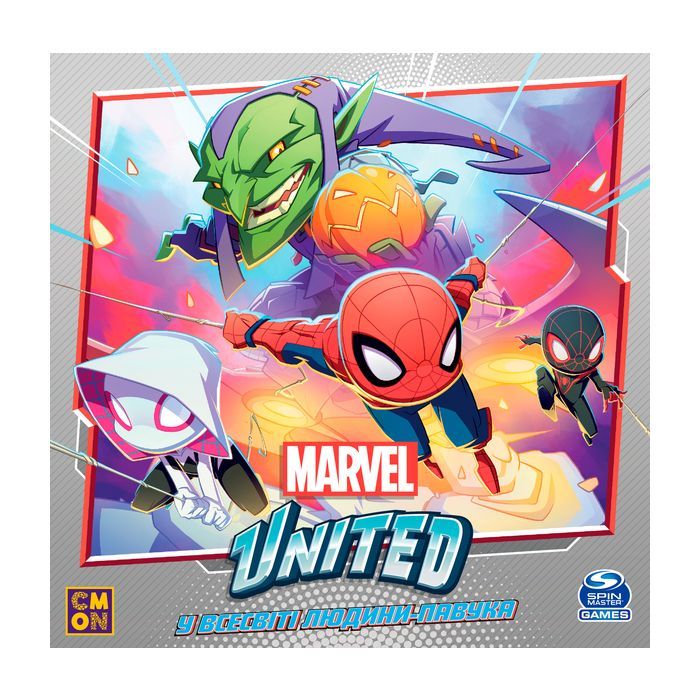 Настольная игра Geekach Games Marvel United: У всесвіті Людини-павука Фото