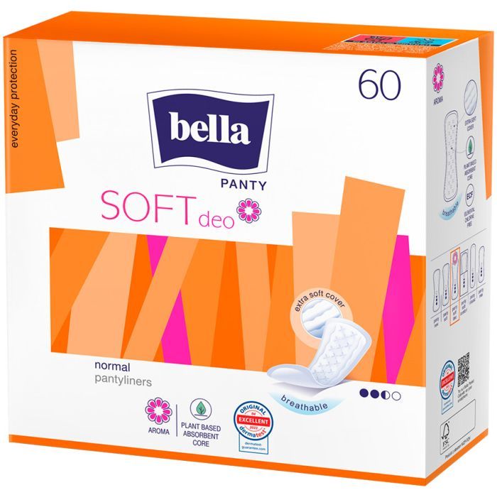 Ежедневные прокладки Bella Panty Soft 60 шт. 5900516312008 ...
