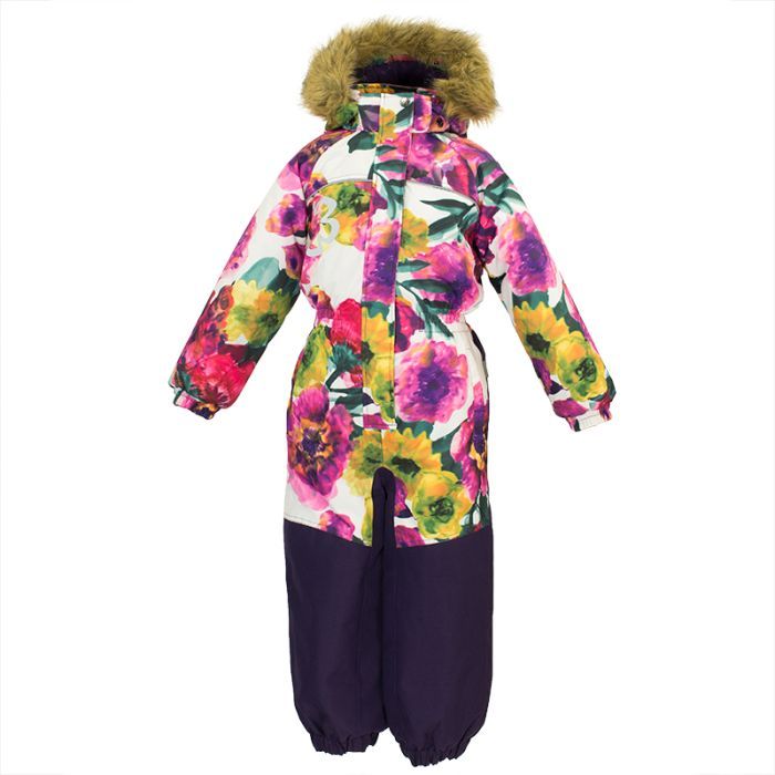 Комбинезон детский Huppa CHLOE-1 1 36190130 білий з принтом 128 Фото