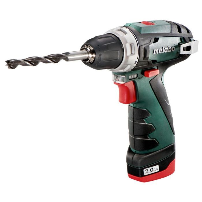 Шуруповерт Metabo PowerMaxxBS, 10.8 В, 2х2.0Аг, кейс Фото