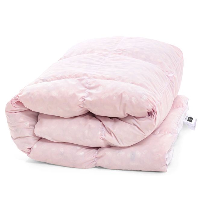 Одеяло MirSon пуховое 1856 Bio-Pink 90 пух Зима+ 220x240 Фото
