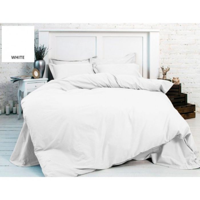 Постельное белье MirSon Бязь Premium White 143х210 Фото
