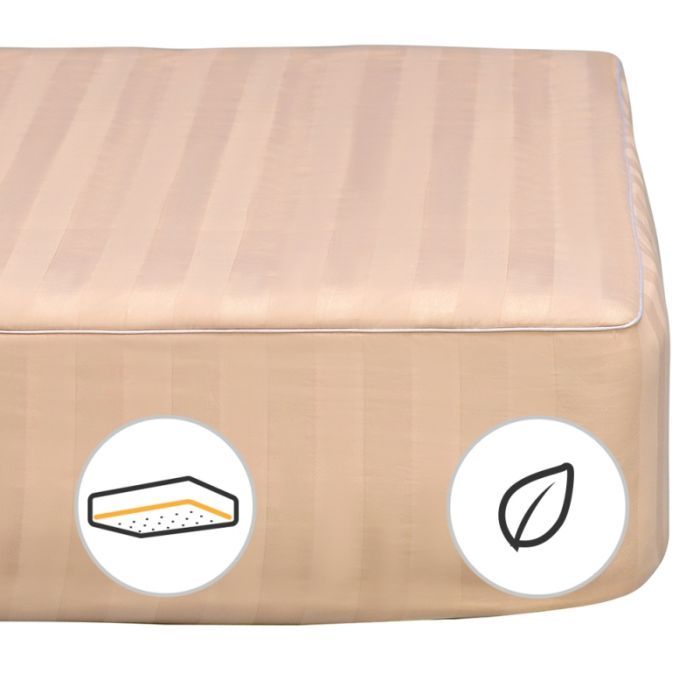 Наматрасник MirSon Carmela Тенсель Фото