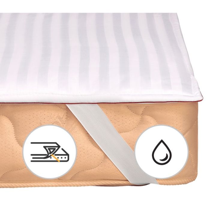 Наматрасник MirSon Deluxe Тенсель (Modal) 314 90x200 см Фото