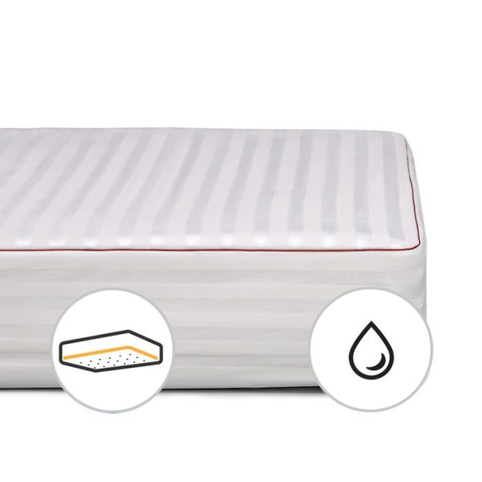 Наматрасник MirSon Deluxe Тенсель (Modal) 315 180x200 см Фото