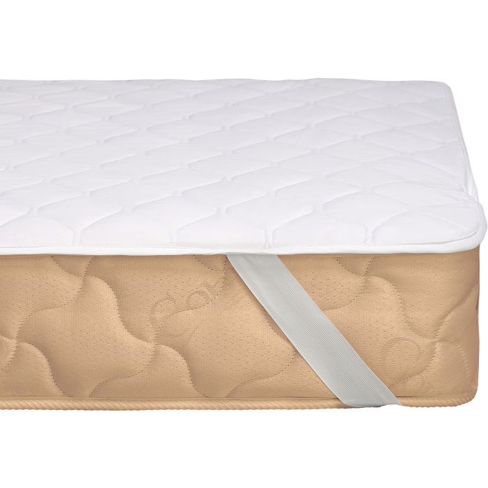 Наматрасник MirSon № 962 Natural Line Стандарт Cotton 100x200 см Фото