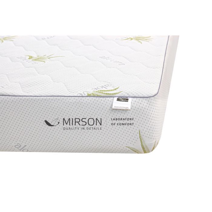Наматрасник MirSon №1019 Alberto Cotton Aloe Vera 70х130 см Фото