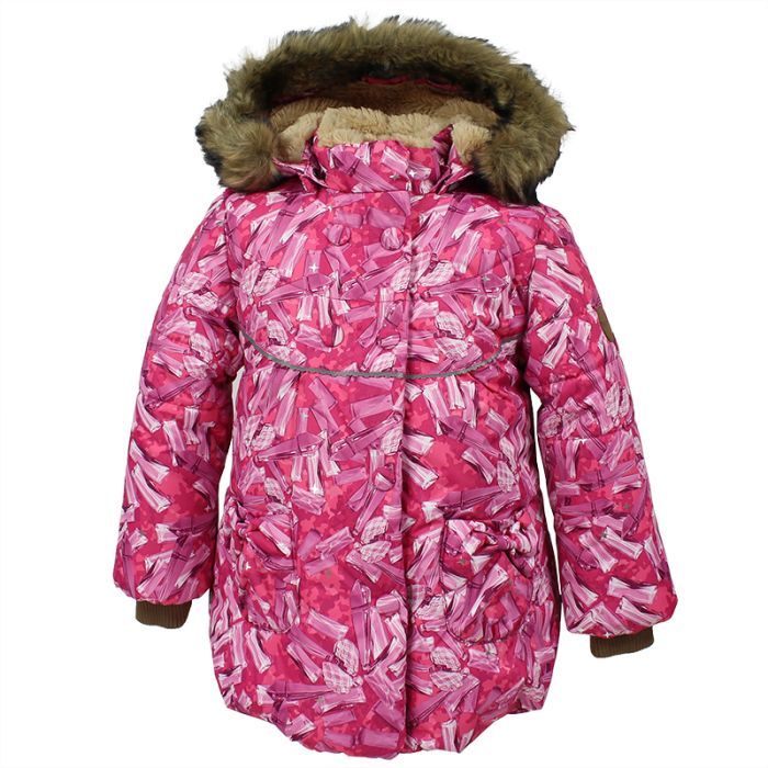 Куртка детская Huppa OLIVIA 17890030 фуксия с принтом 86 Фото