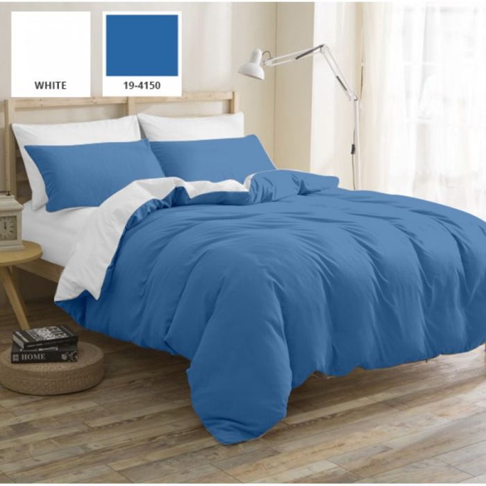 Постельное белье MirSon Бязь Premium Pablo Blue 143х210 Фото
