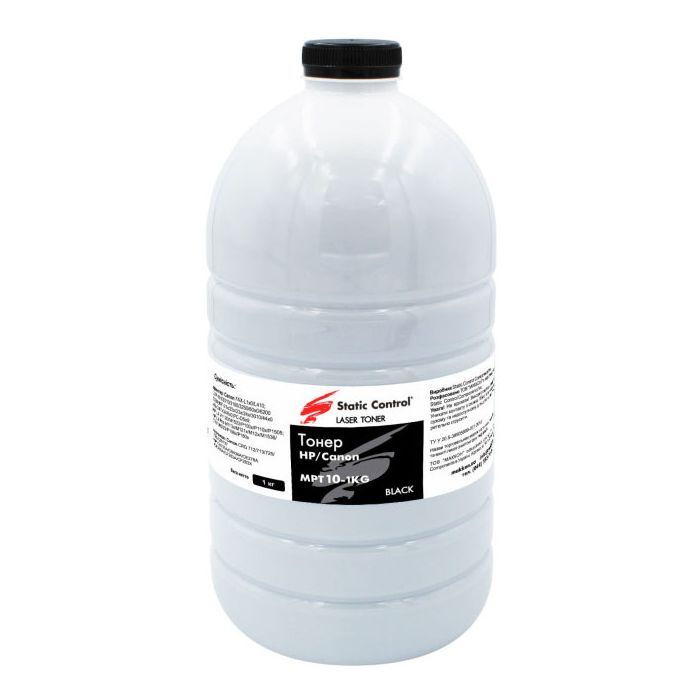 Тонер Static Control HP/Canon MPT10 1кг Фото