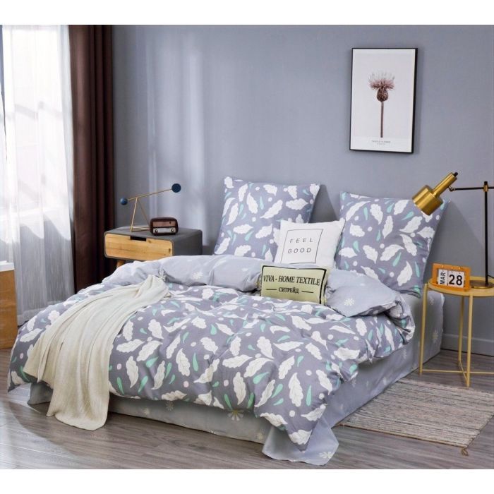 Постельное белье MirSon Бязь Premium 17-0276 Marigold Сімейний Фото