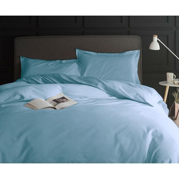 Постельное белье MirSon Сатин 0842 Light Blue 175х210 Фото