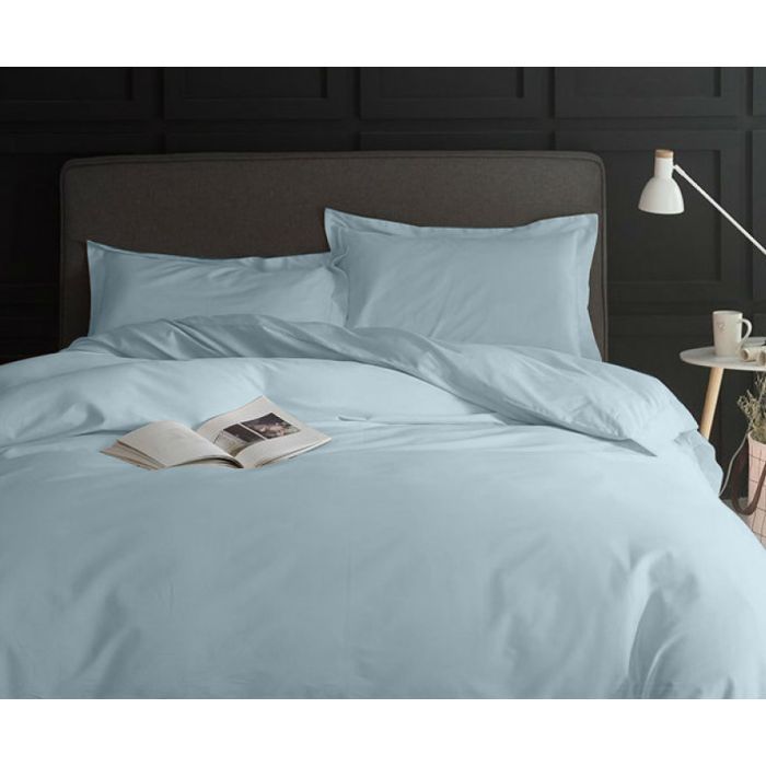 Постельное белье MirSon Сатин 0843 Grey Blue 220х240 Фото