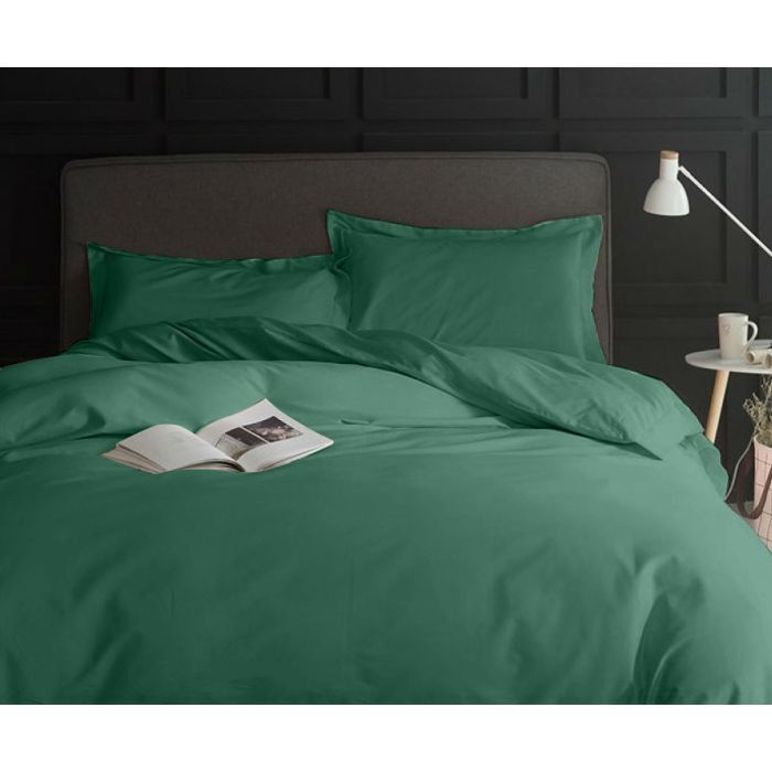 Постельное белье MirSon Сатин 0844 Green Olive 2х160х220 Фото