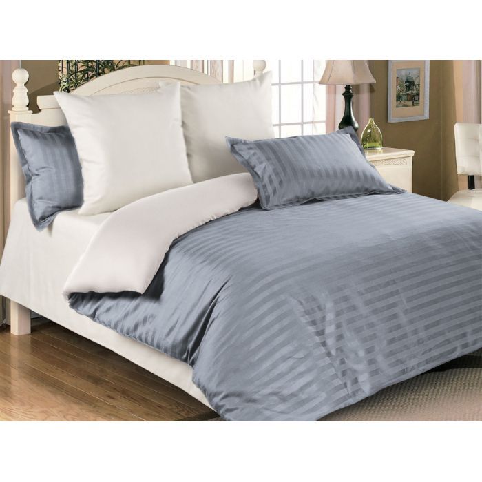 Постельное белье MirSon Сатин Premium Gaell Duet 2х160х220 Фото