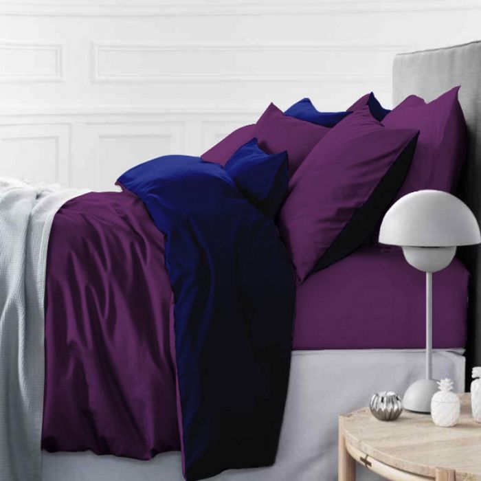 Постельное белье MirSon Сатин Premium Orchid 3220+4052 2х160х220 Фото