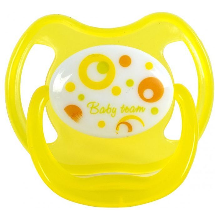 Пустышка Baby Team латексная, классическая 0+ мес. Фото