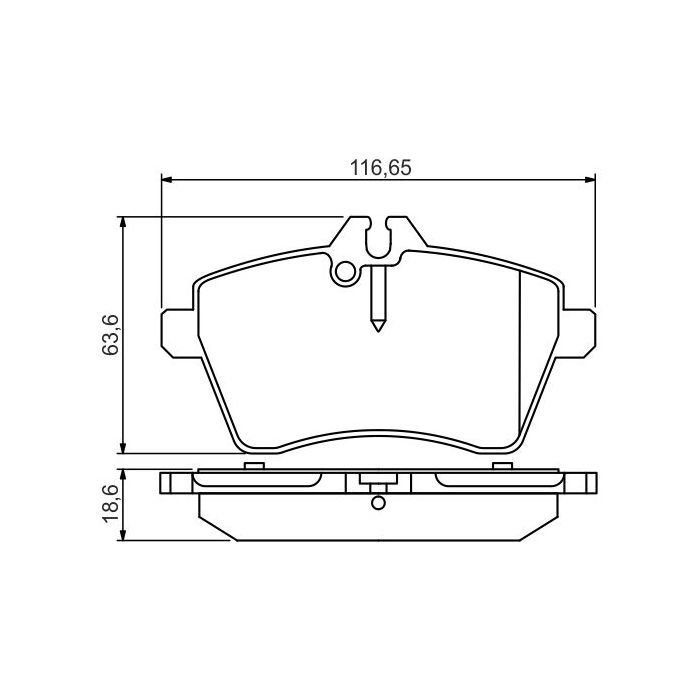 Тормозные колодки Bosch 0 986 495 273 Фото