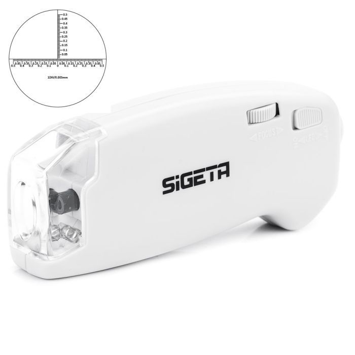 Микроскоп Sigeta MicroGlass 150x R/T (зі шкалою) Фото