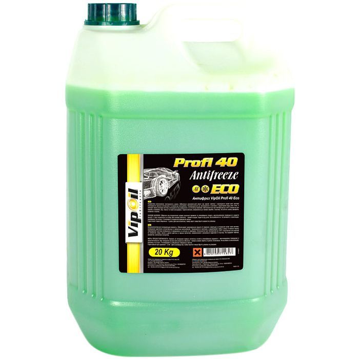 Антифриз VIPOIL ECO Profi 40 green 20кг Фото