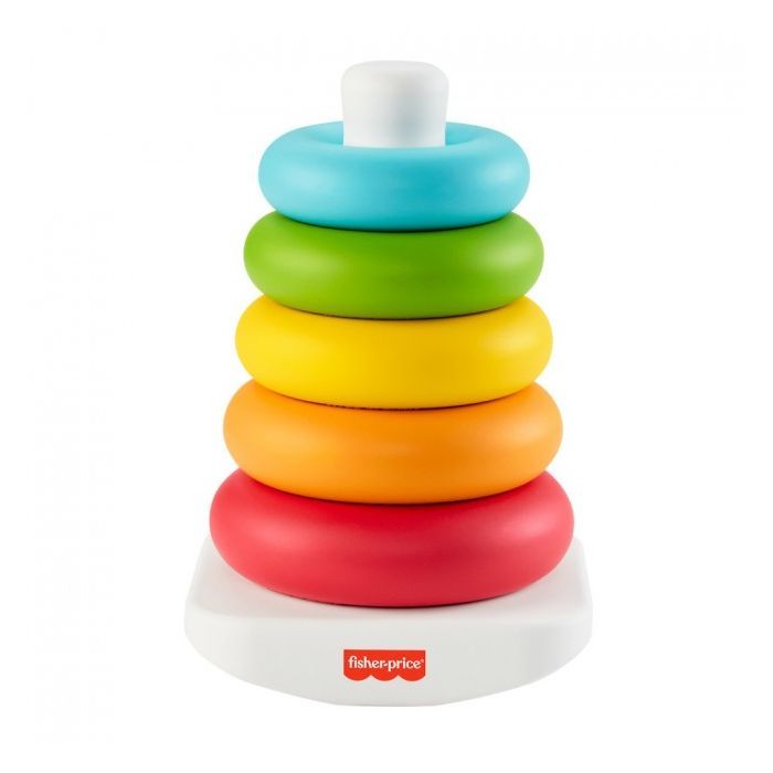Развивающая игрушка Fisher-Price Пірамідка з еко-матеріалів Фото