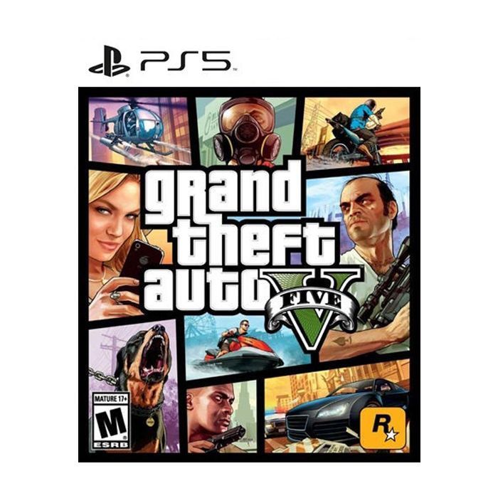 Игра Sony Grand Theft Auto V PS5 [Blu-Ray диск} Фото