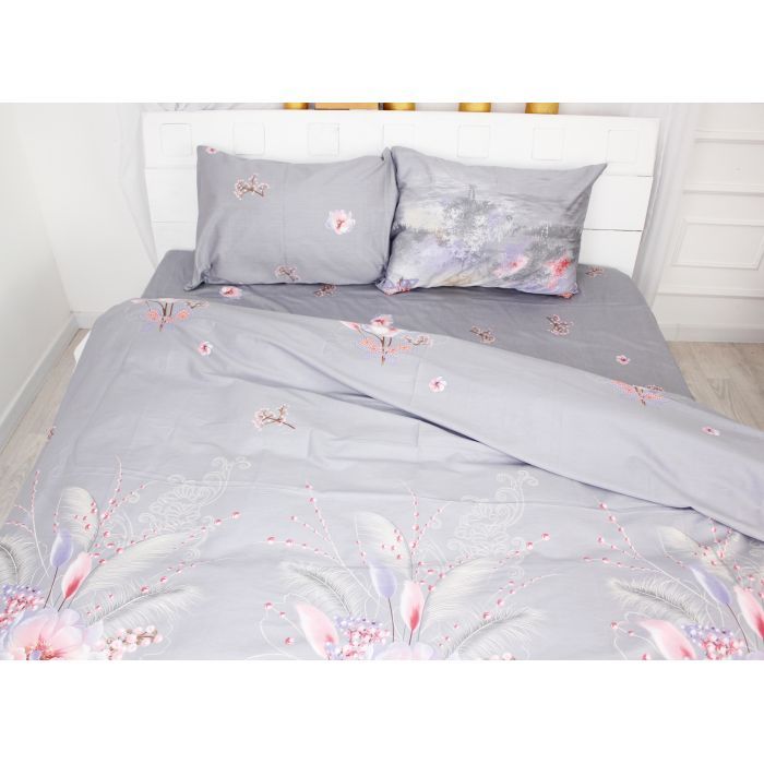 Простынь MirSon Сатин 22-1336 Exciting 150х220 см Фото