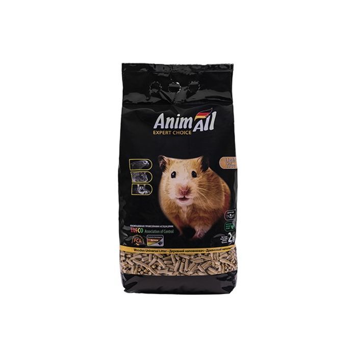 Наполнитель для туалета AnimAll Деревний 2 кг Фото