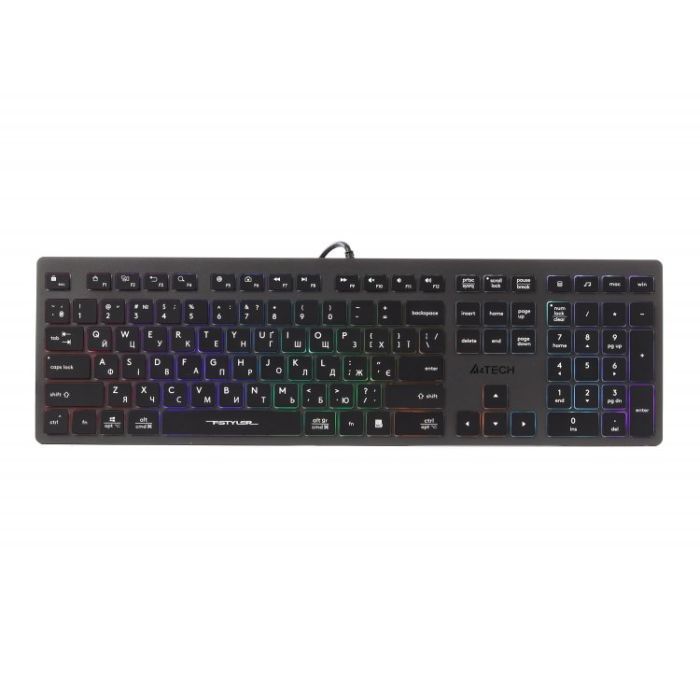 Клавиатура A4Tech FX60H USB Grey Neon backlit Фото