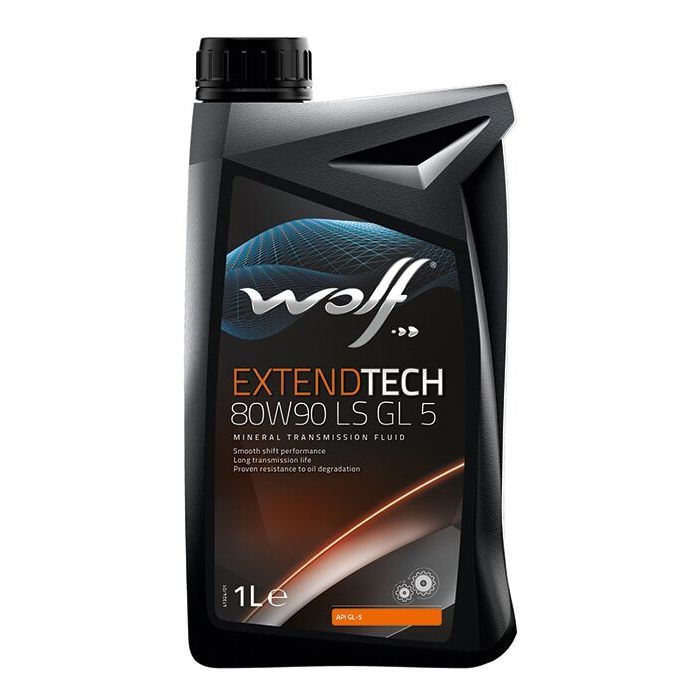 Трансмиссионное масло Wolf EXTENDTECH 80W90 LS GL 5 1л Фото