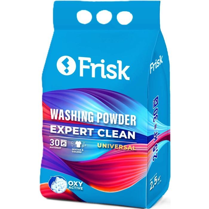 Стиральный порошок Frisk Expert Clean Universal 2.5 кг Фото
