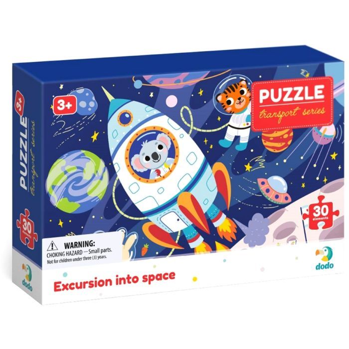 Пазл DoDo Экскурсия в Космос, 30 элементов Фото