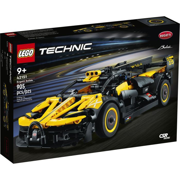 Конструктор LEGO Technic Bugatti Bolide 905 деталей Фото