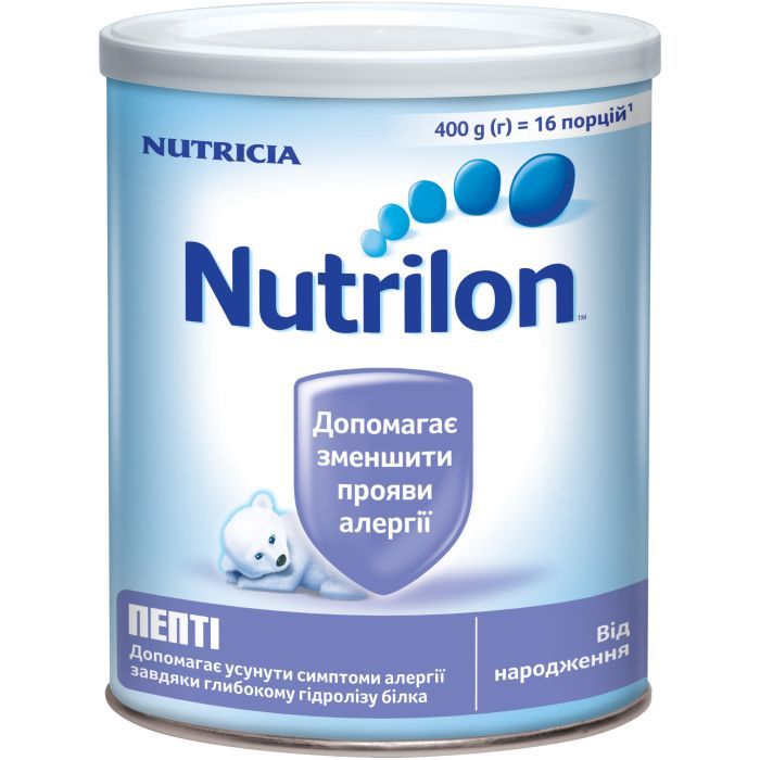 Детская смесь Nutrilon Пепті молочна 400 г Фото