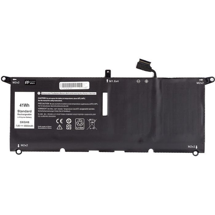 Аккумулятор для ноутбука PowerPlant DELL DXGH8-68-2S2P 7.4V 5500mAh Фото